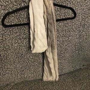 Neutral Ombre Lightweight Women's Scarf - Beige & Cream